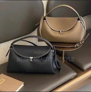 Toteme T-Lock Top Handle Large Capacity Handbag