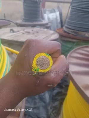 1x120mm2 Green&Yellow Pvc/Pvc Cable