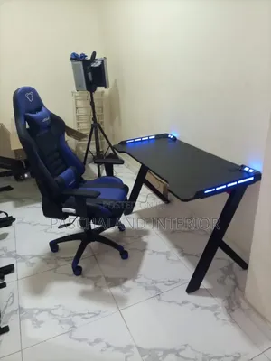 Furgle Desk/Ergonomic Gaming Chair Set