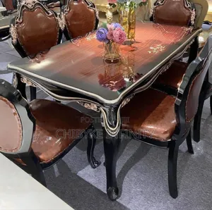 High Quality Imported Royal Dining With Six Chair Available To Pick Up
