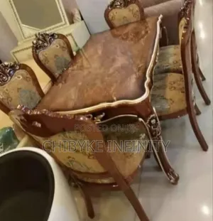 High Quality Imported Royal Dining With Six Chair Available To Pick Up
