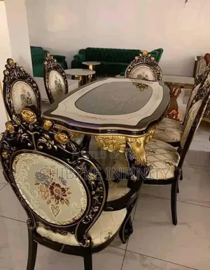 High Quality Imported Royal Dining With Six Chair Available To Pick Up