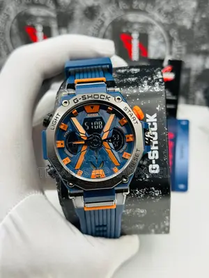 Casio G-Shock Digital / Analog Rubber Strap Wristwatch