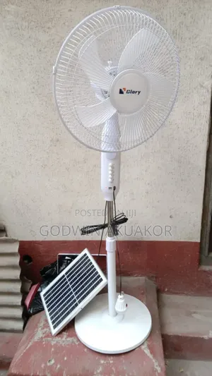 Rechargeable Solar Fan