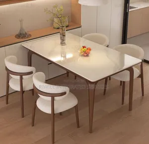 Rectangular Table With Four Chairs