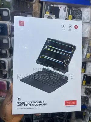 Magnetic Detachable Wireless Keyboard Case
