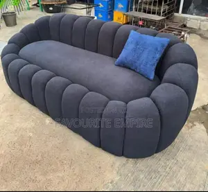 Fluffy Three Seater Sofa