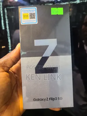 New Samsung Galaxy Z Flip 3 256 GB White