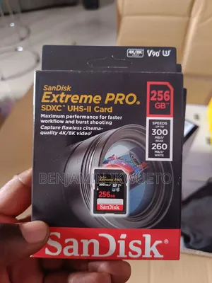 256gig Sd Card, Extreme Pro () V90, Speed Upto 300mb/S