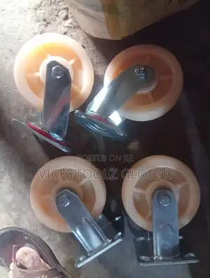 Industrial Teflon Swivel Caster Wheel (4")