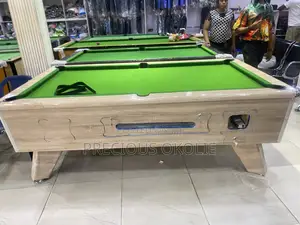 Marble Coin Snooker Board With Accessories