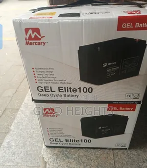 Mercury 100ah Dry Cell Battery