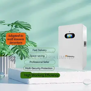 Reliable 10kwh 205ah 51.2v Solar Wall-Mounted LFP Unit