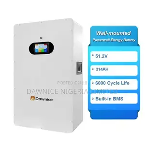 16kwh 314ah 51.2v Solar Powerwall With Advanced Safety