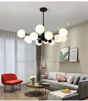 12 Hands Bulb Modern Luxury Pendant Light Chandelier