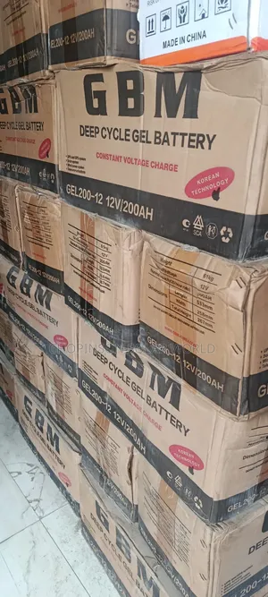 Solar Energy GBM Dry Cell Battery 200ah/12votts