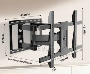 Full Motion Cantilever Tv Wall Bracket Mount( 55" - 100")