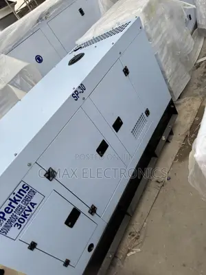 Brand New Perkins 30kva Diesel Generator – Zero Hours, Soundproof