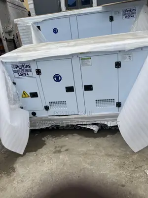 Perkins 30kva Diesel Generator – Zero Hours, Soundproof 2year Warrant