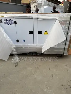 Brand New Perkins 30kva Diesel Generator – Zero Hours, Soundproof