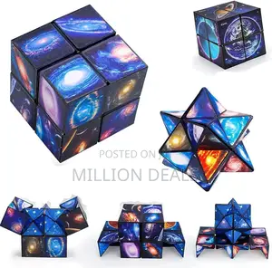 Magnetic Cube Toy 72 Shape Puzzle Toy Ages 6+