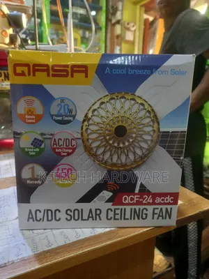 25w/24 Inches Qasa Ceiling Fan(With Remote Control)