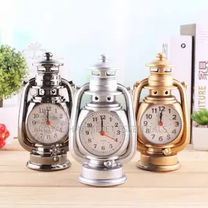 Retro Kerosene Light Alarm Clock Vintage Alarm Clock