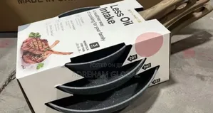 3pcs Set Non Stick Quality Fry Pan. Sizes 20cm 24cm 28cm