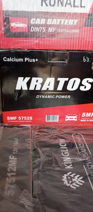 75ah Kratos Vehicle Battery Brand New With One Year Warranty