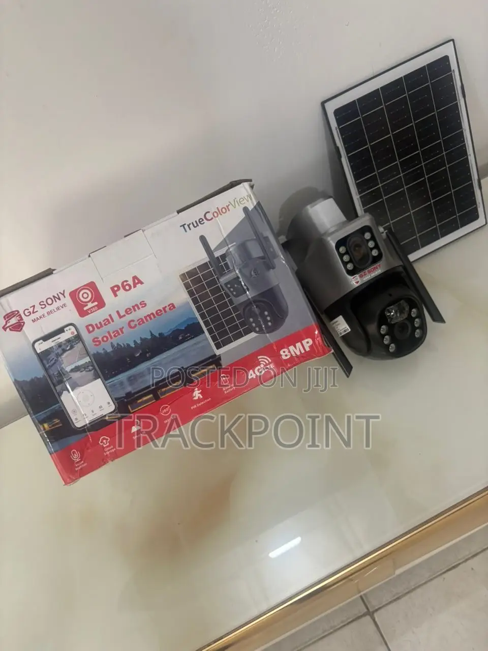 Long-Range Solar CCTV Camera With Two-Way Communication Feature