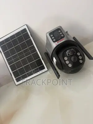 Long-Range Solar CCTV Camera With Two-Way Communication Feature