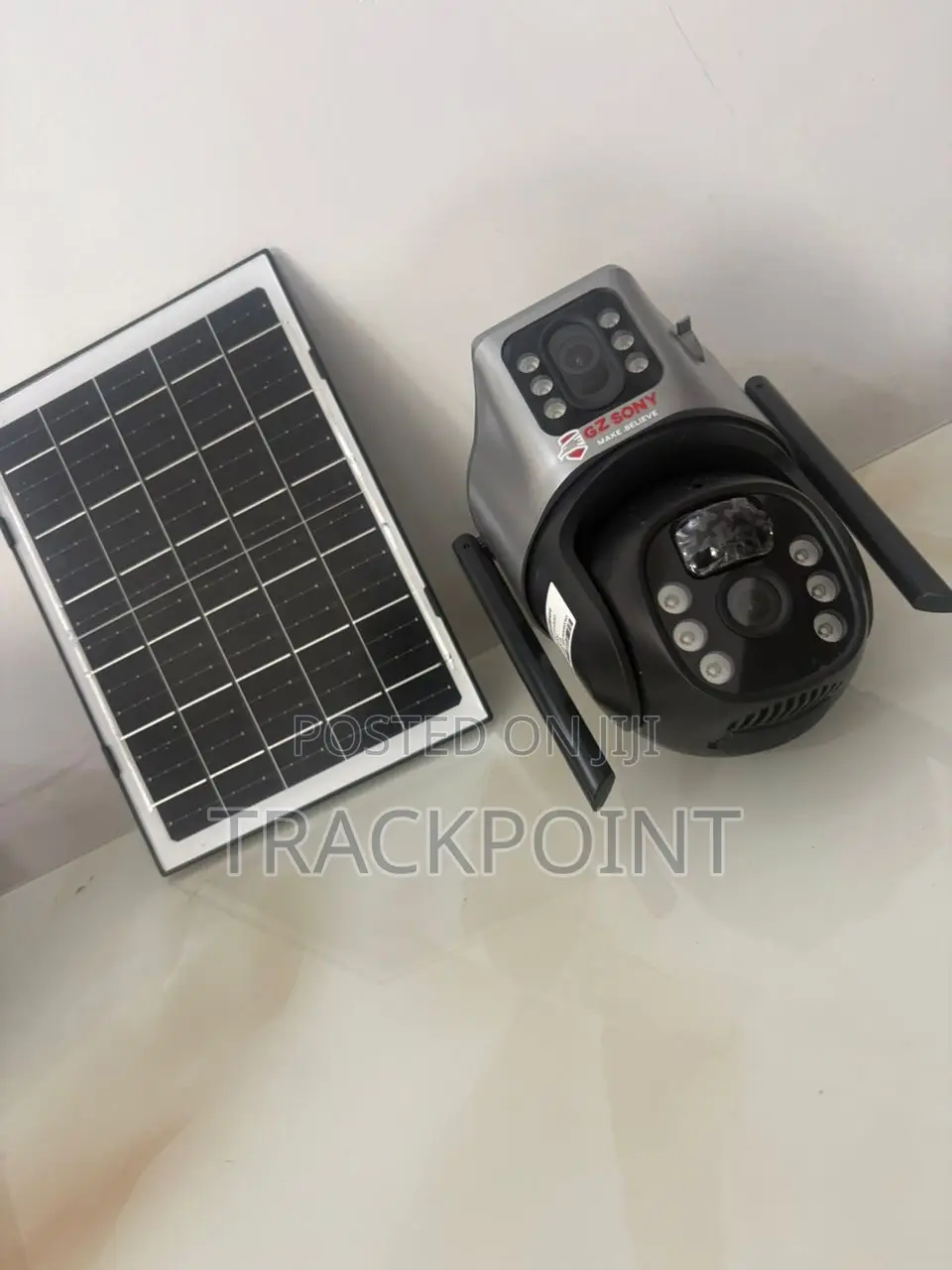 Long-Range Solar CCTV Camera With Two-Way Communication Feature
