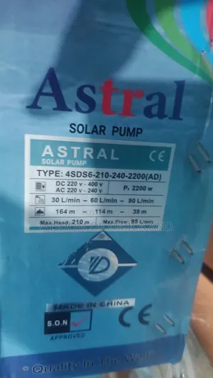 Solar Pumping Machine a/C D/C 3hp