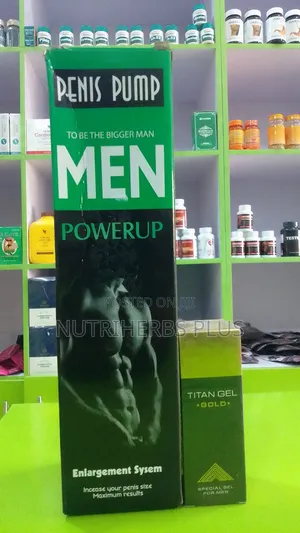 Penis Pump+ Titan Gel Gold: For a Hard Erection.
