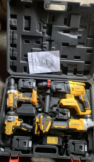 Set of Dewalt Cordless Machines