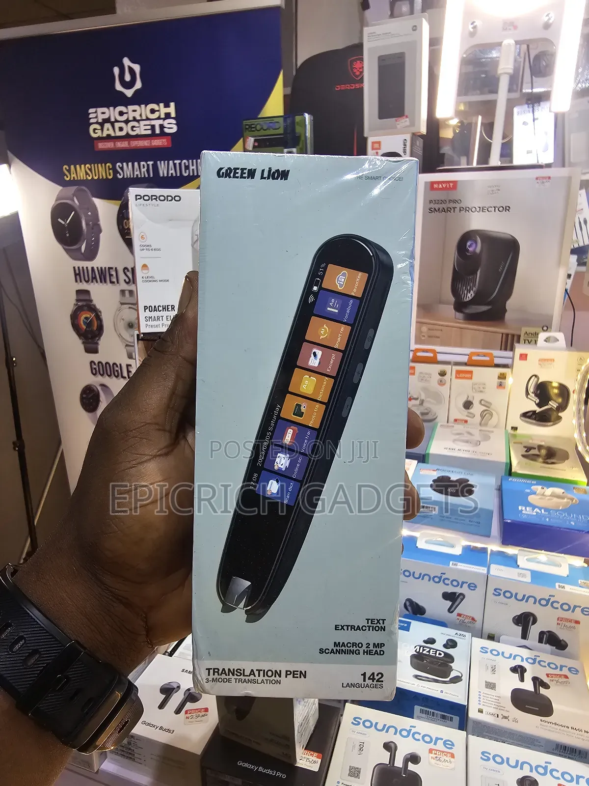 Smart Language Translator Pen, – Read, Scan Translate Any Text