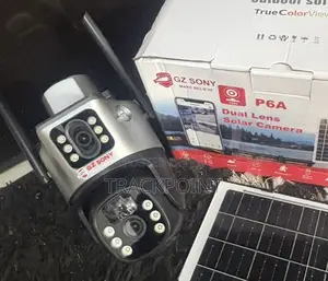 10mp 2-Lens 360° Solar CCTV Smart Camera