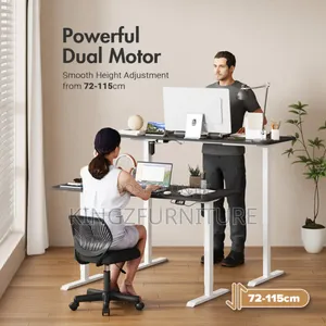 120cm Adjustable Height Electric Standing Desk.