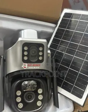 Good Smart Security Solar Powered Two-Eye Camera With 8mp Features