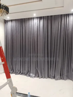 Luxury Grey Curtains For A Classy Home Per Yard 4,800