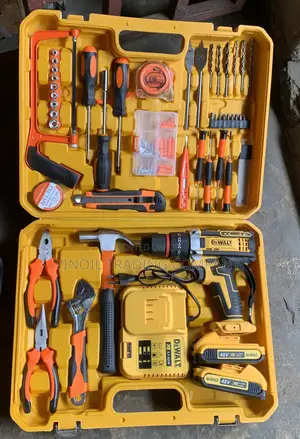 Dewalt Cordless Drill Machine With Tools
