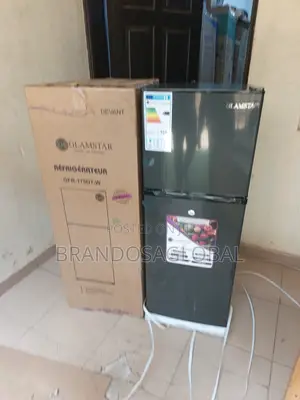 Glamstar Double Door 142l GFR-175dt-W–Fast Cooling Refrigerator