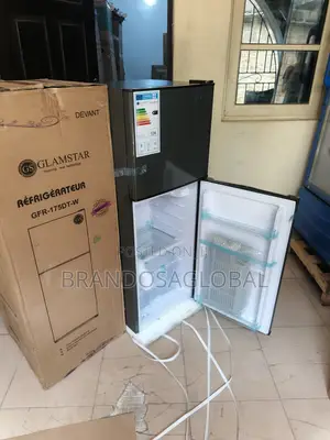Glamstar Double Door 142l GFR-175dt-W – Reliable Kitchen Refridgerator