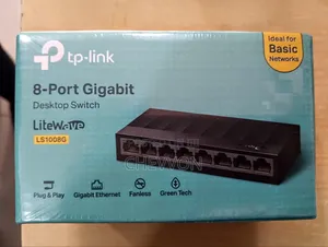 Tp-Link 8-Port Gigabit Switch | Ls1008g | High-Speed Network Expansion