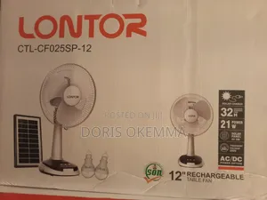 Original Lontor Fan 12inches Table Fan
