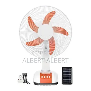 16 Inches Solar Rechargeable Table Fan