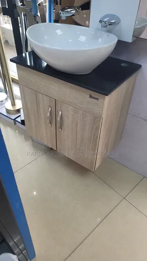 Nordic Oak Floating Vanity With Vessel Basin