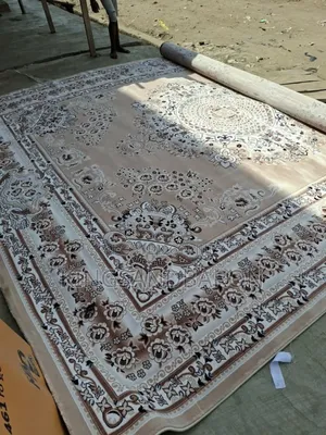 7×10fts Brown /Beige Belgium Premium Center Rug(5x7fts)