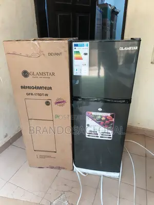 Glamstardoubledoorrefrigerator 142l GFR-175dt-W–Strongcoolingappliance