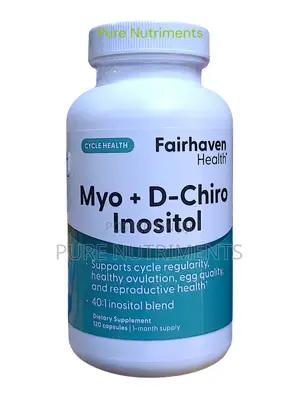 Fairhaven Myo D-Chiro Inositol – Cycle Fertility Support 120 Caps